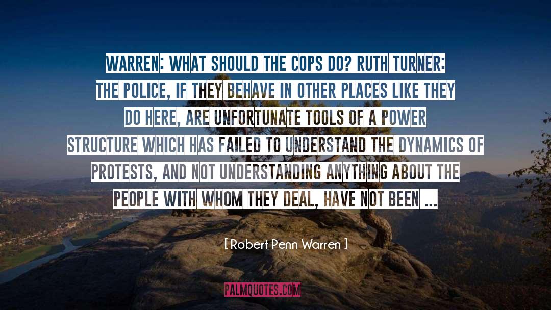 Not Understanding quotes by Robert Penn Warren