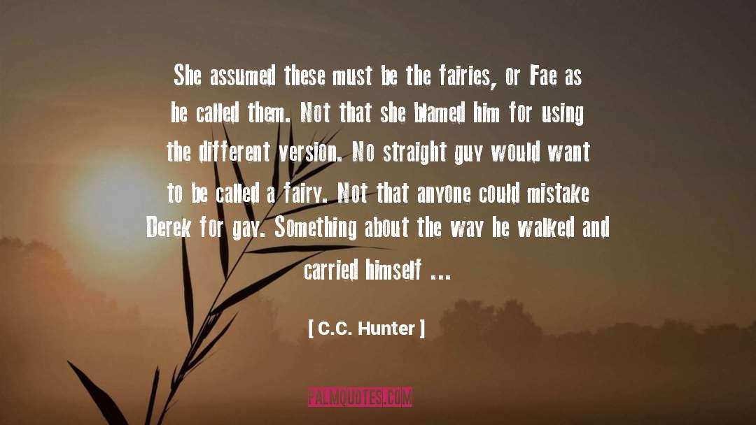 Not Using quotes by C.C. Hunter