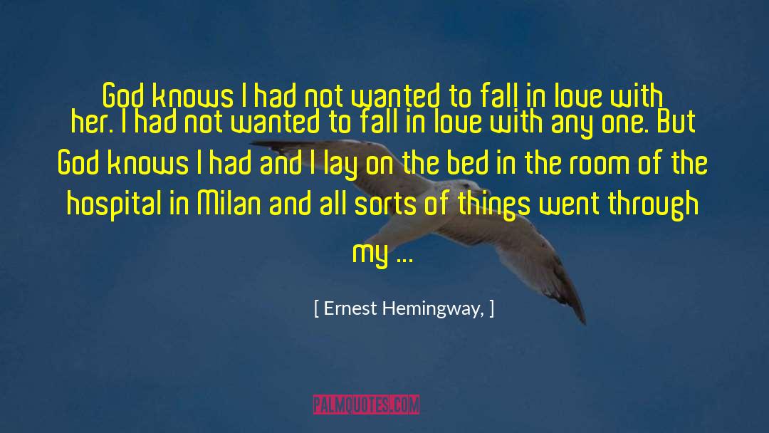 Not Wanted quotes by Ernest Hemingway,