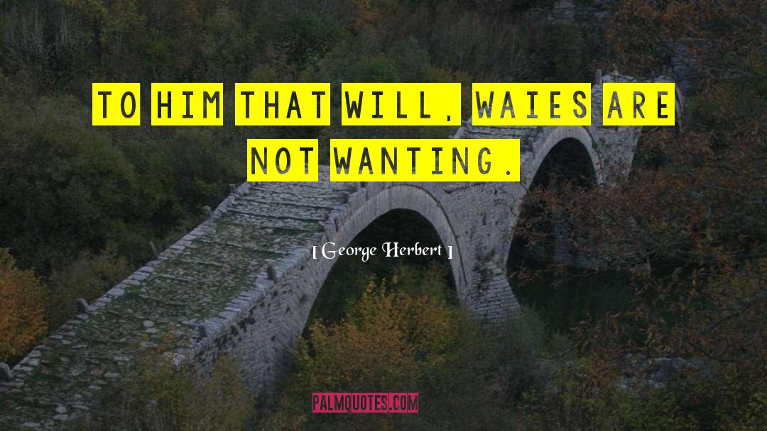 Not Wanting To Remember quotes by George Herbert