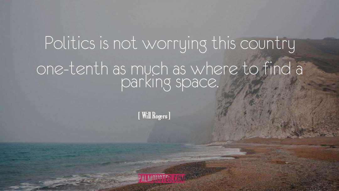 Not Worrying quotes by Will Rogers