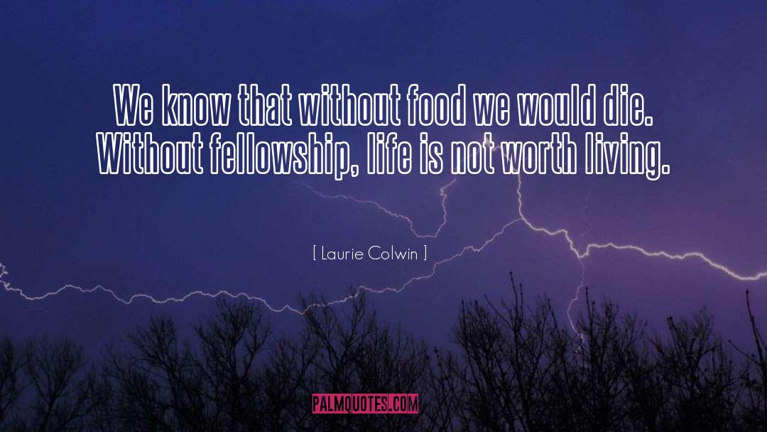 Not Worth quotes by Laurie Colwin
