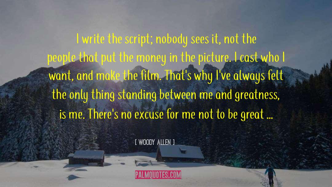 Not Writing quotes by Woody Allen