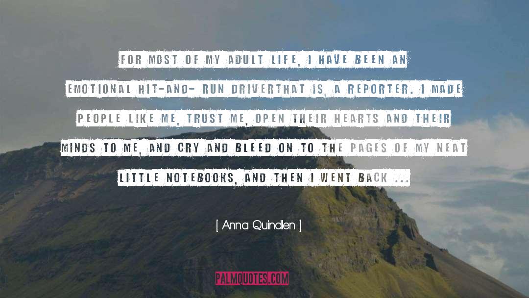 Notebook quotes by Anna Quindlen