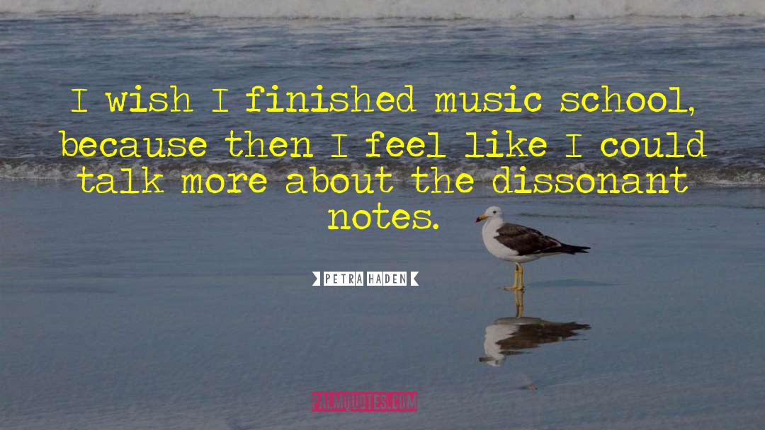 Notes Music quotes by Petra Haden