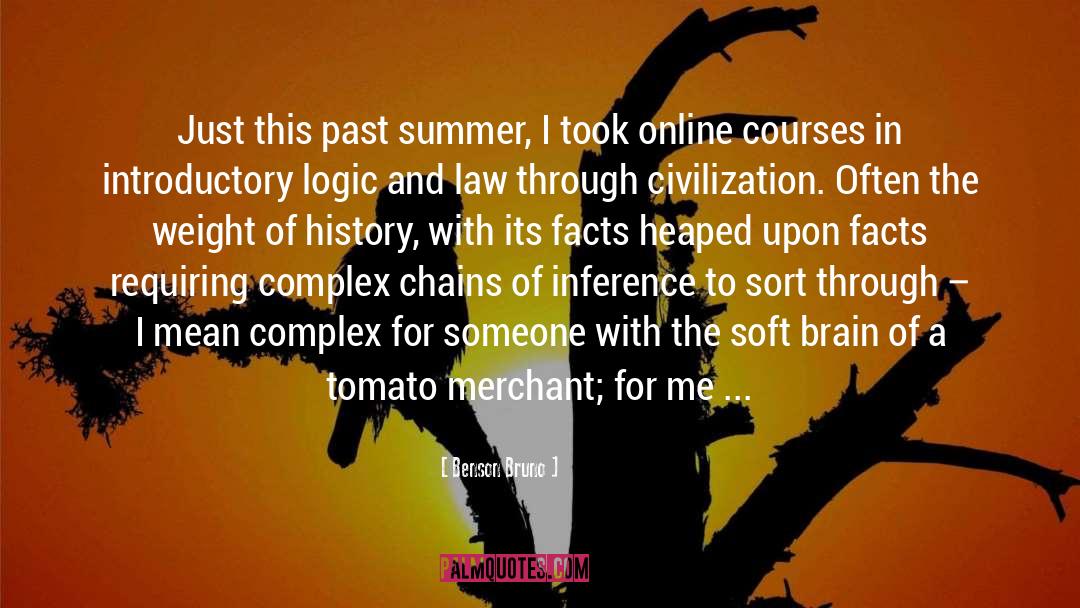 Nothelfer Online quotes by Benson Bruno