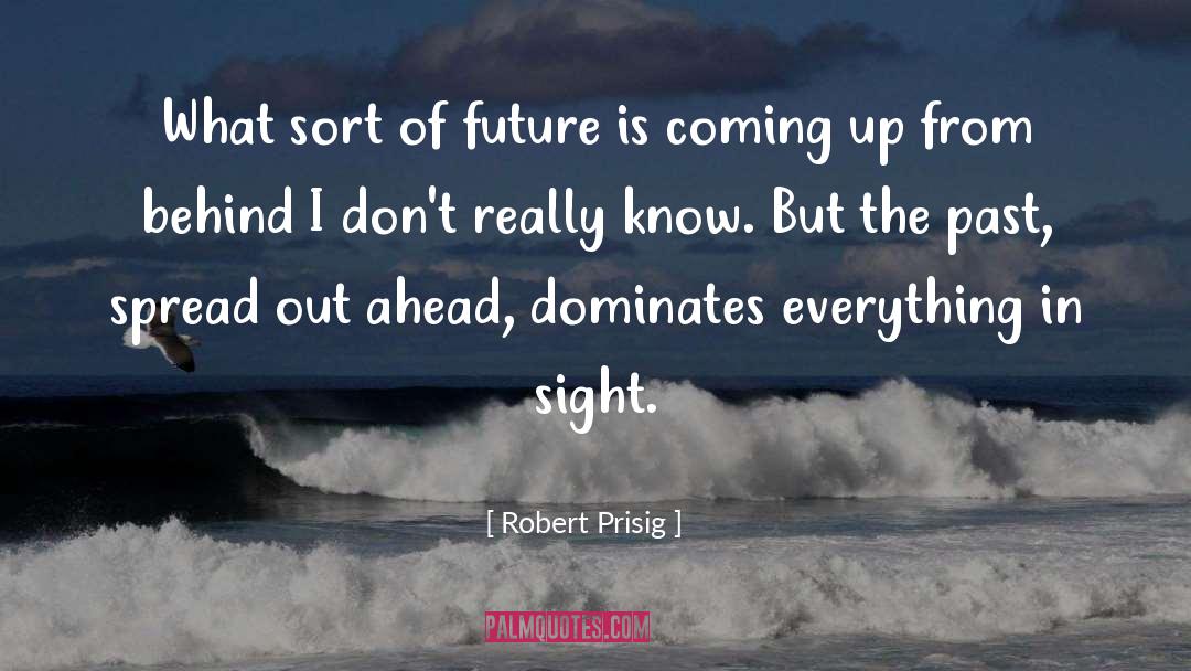 Nothing Ahead quotes by Robert Prisig