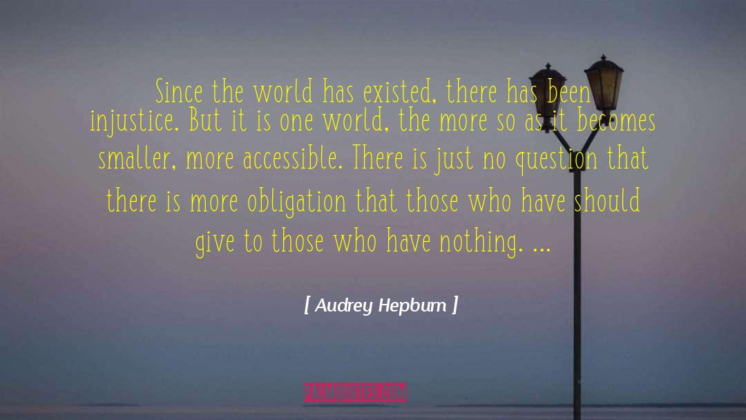 Nothing Becomes Something quotes by Audrey Hepburn