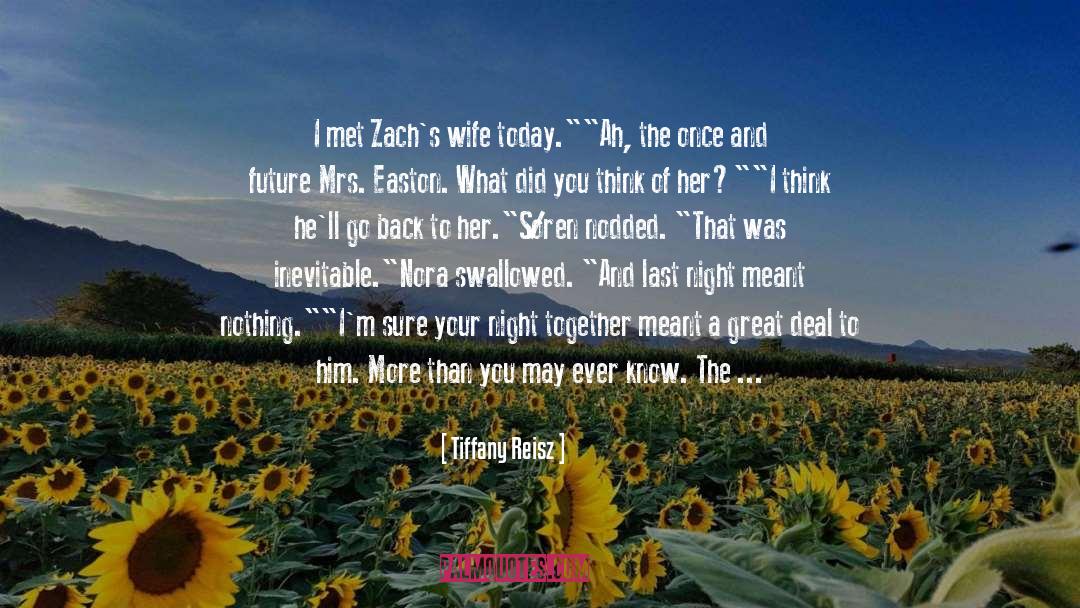 Nothing Ever Gets Better quotes by Tiffany Reisz