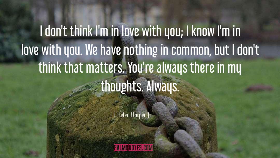 Nothing In Common quotes by Helen Harper