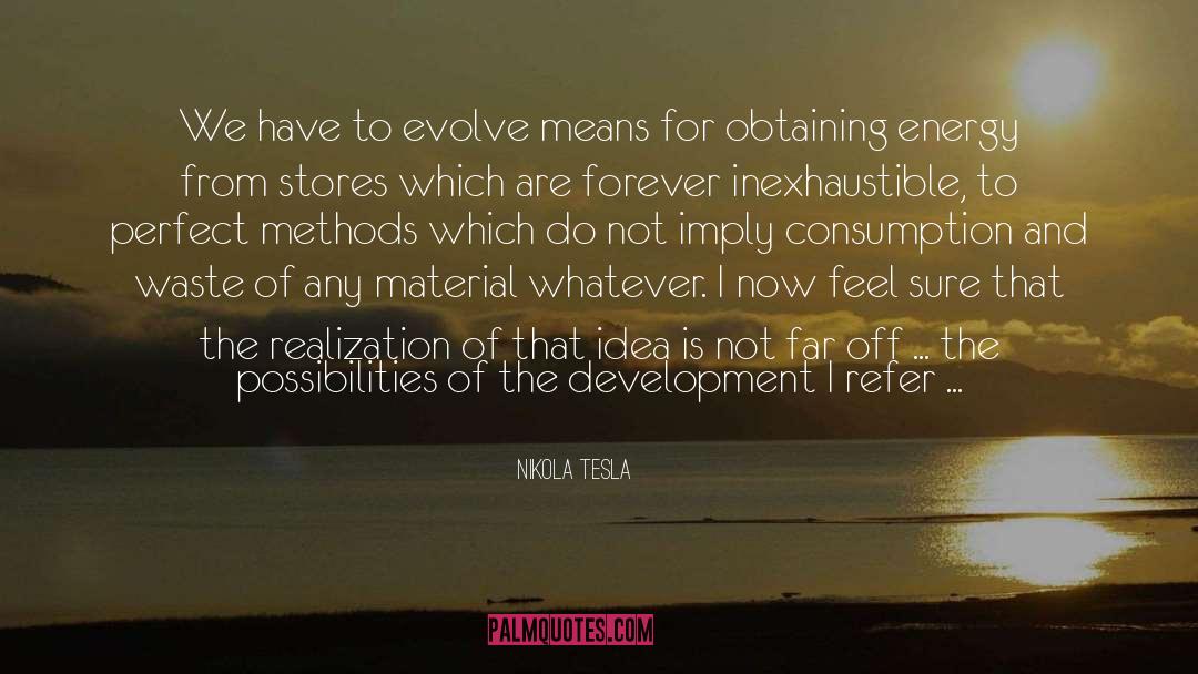 Nothing Is Perfect quotes by Nikola Tesla