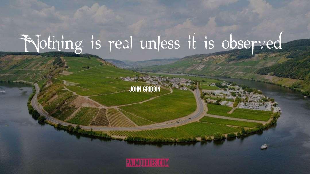 Nothing Is Real quotes by John Gribbin