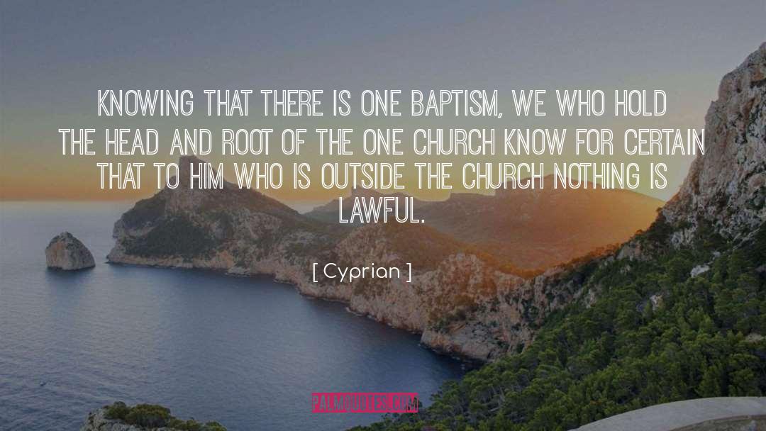 Nothing Is Wasted quotes by Cyprian