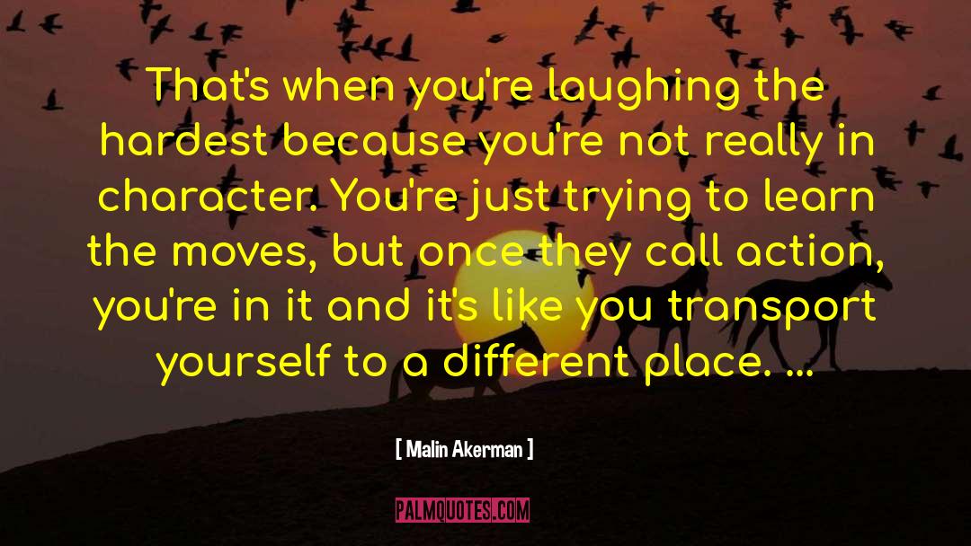 Nothing Like You quotes by Malin Akerman