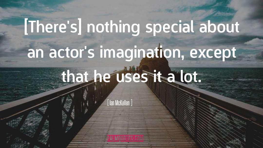 Nothing Special quotes by Ian McKellen