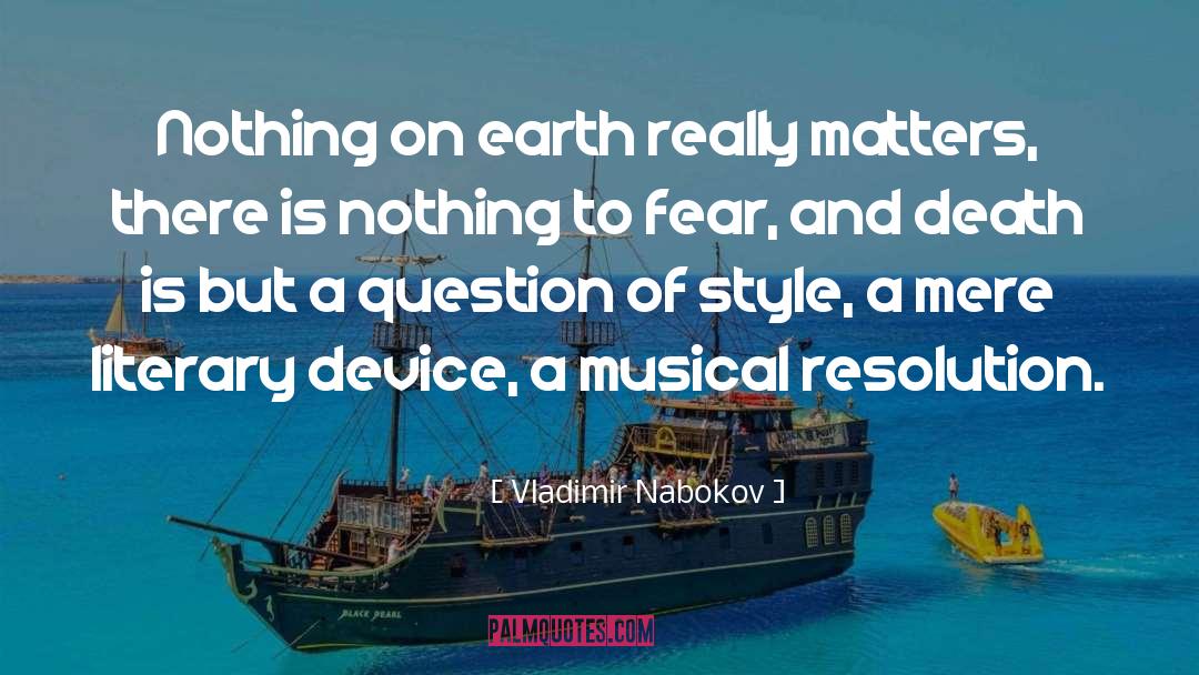 Nothing To Fear quotes by Vladimir Nabokov