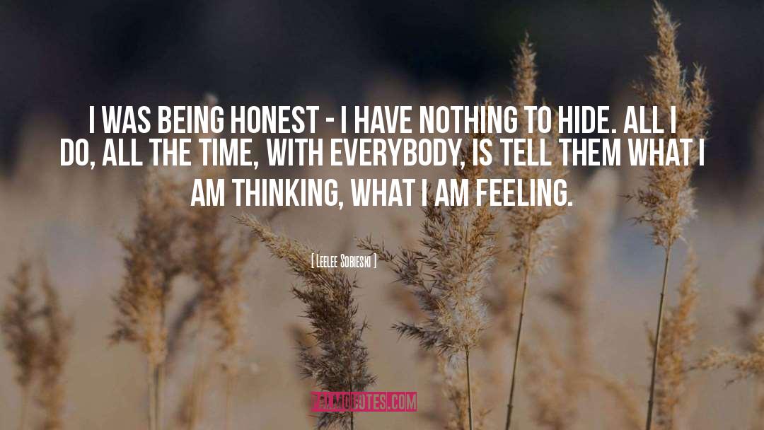 Nothing To Hide quotes by Leelee Sobieski
