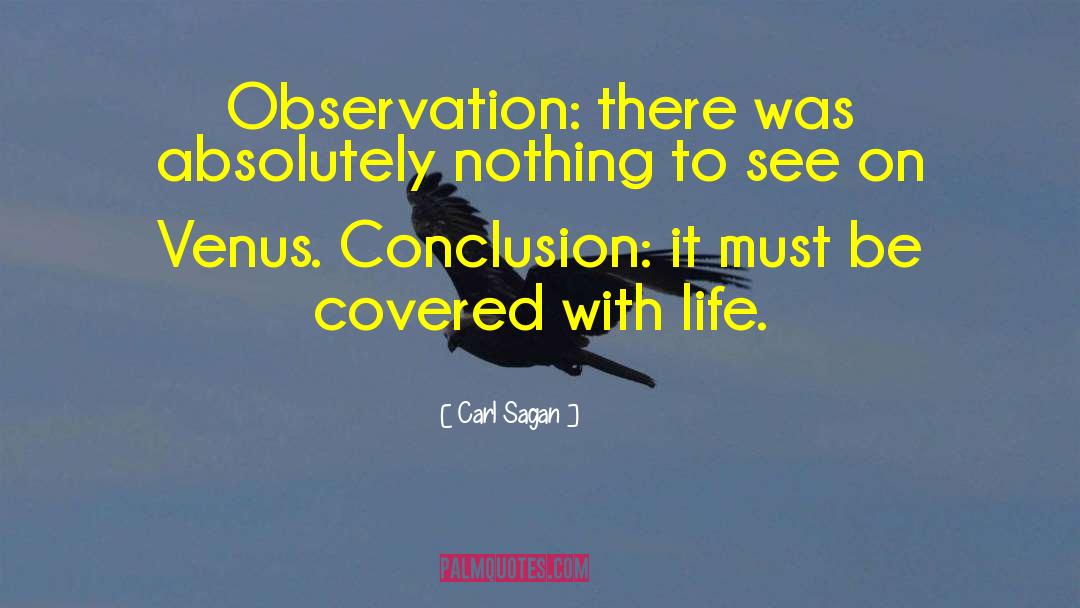 Nothing To See quotes by Carl Sagan