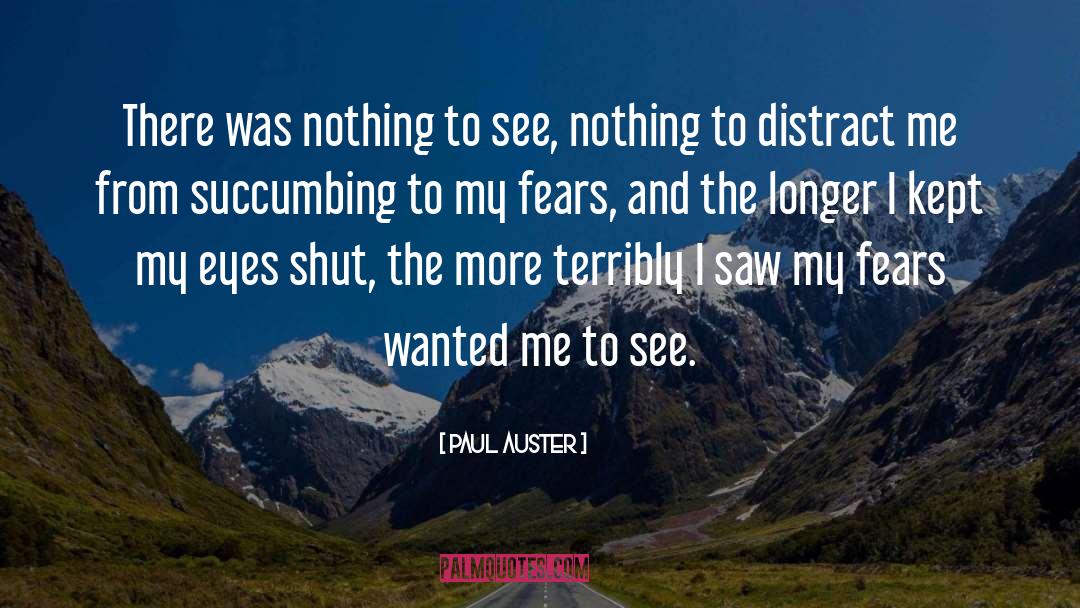 Nothing To See quotes by Paul Auster