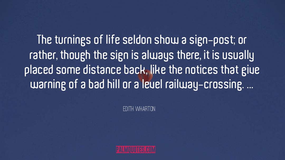 Notices quotes by Edith Wharton