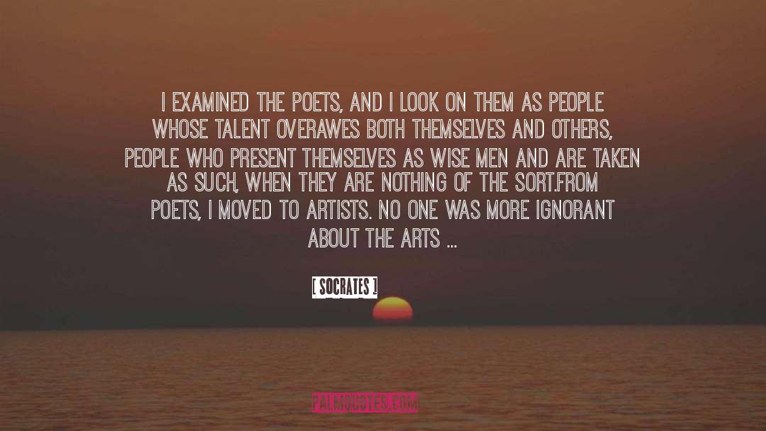 Noticing People Who Are Noticed quotes by Socrates