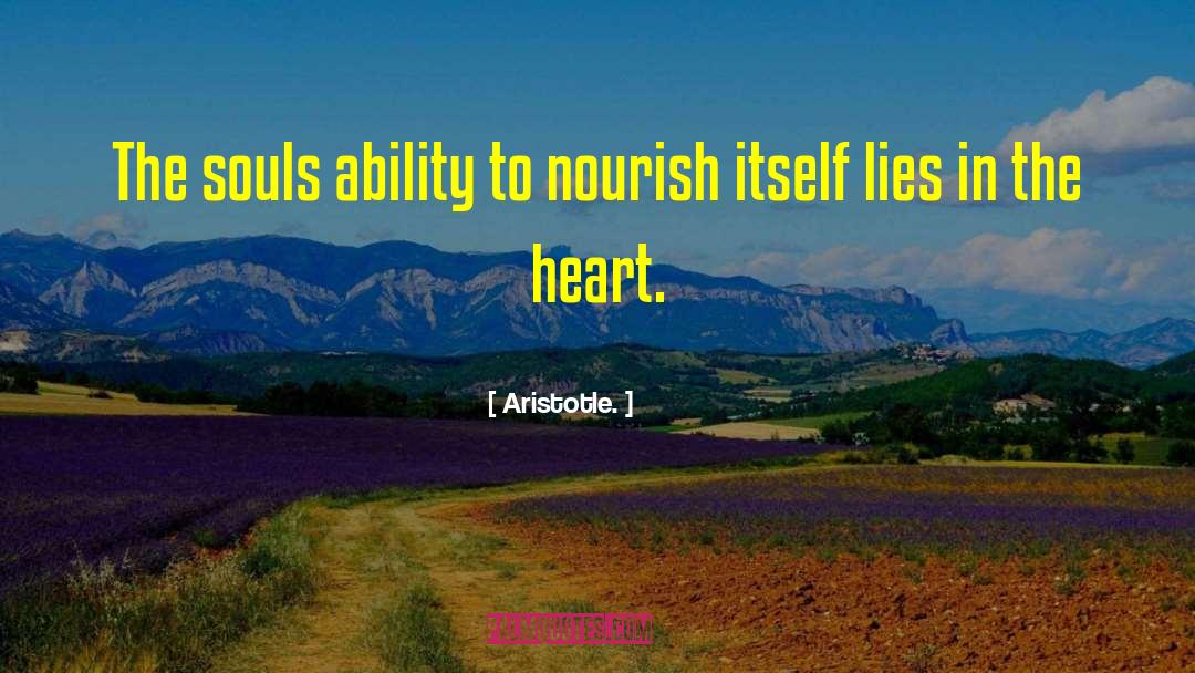 Nourish Others quotes by Aristotle.