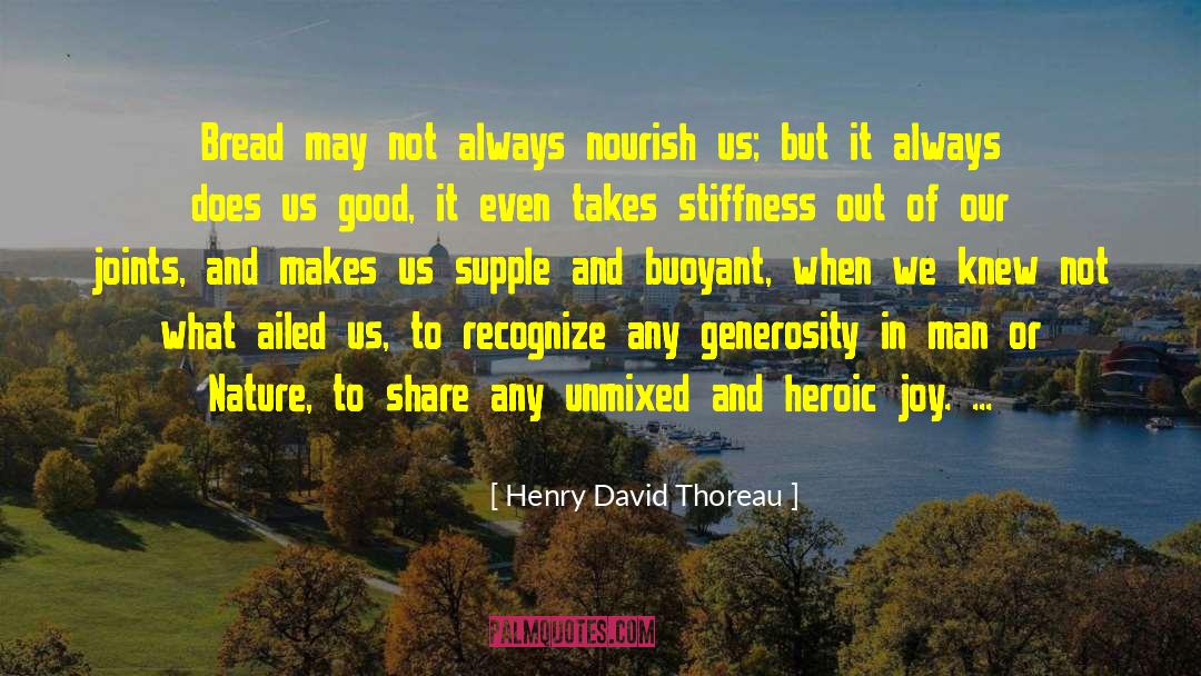 Nourish quotes by Henry David Thoreau