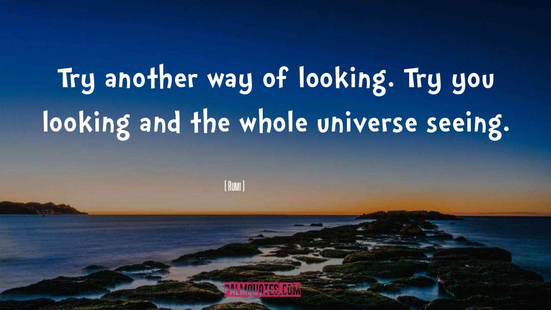 Nourish The Universe quotes by Rumi