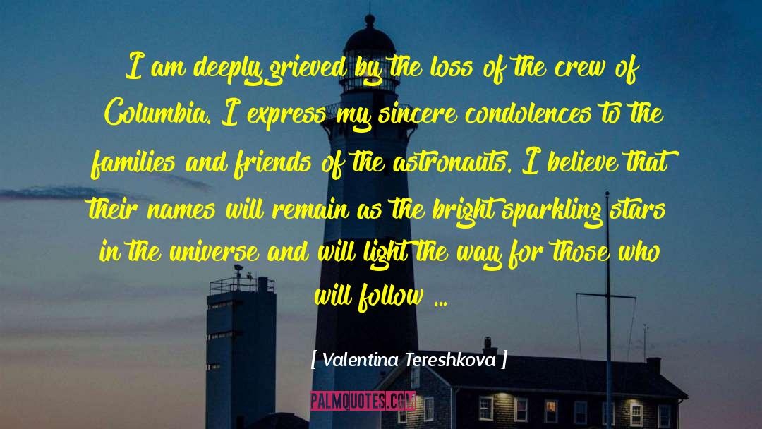 Nourish The Universe quotes by Valentina Tereshkova