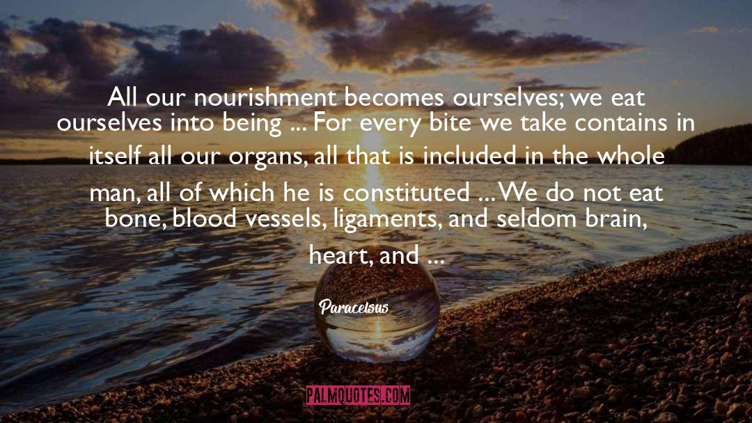 Nourishment quotes by Paracelsus