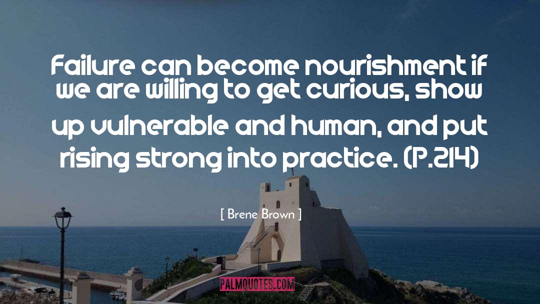 Nourishment quotes by Brene Brown