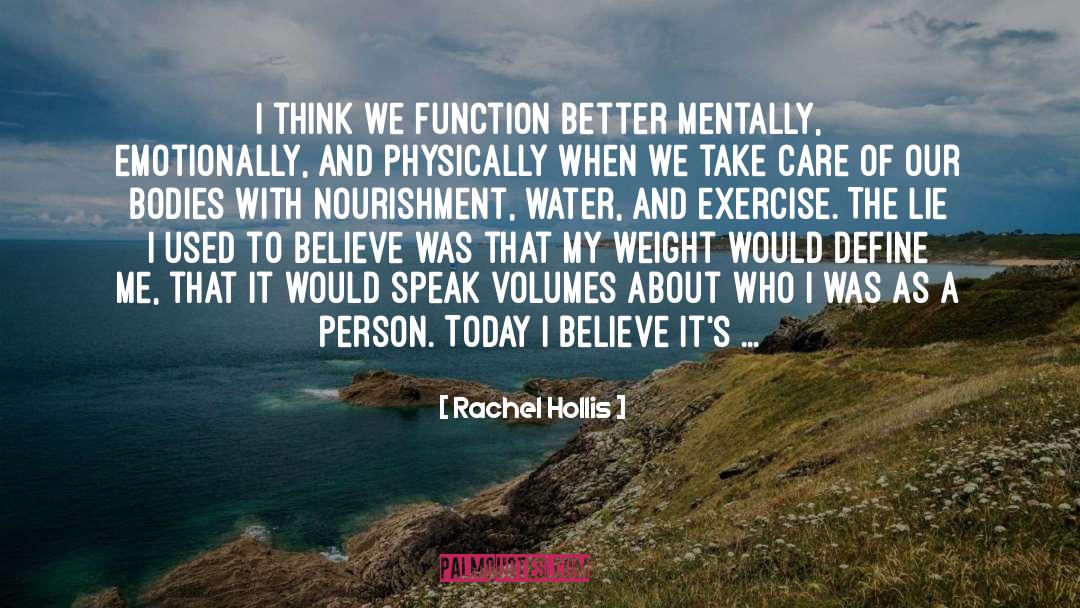 Nourishment quotes by Rachel Hollis
