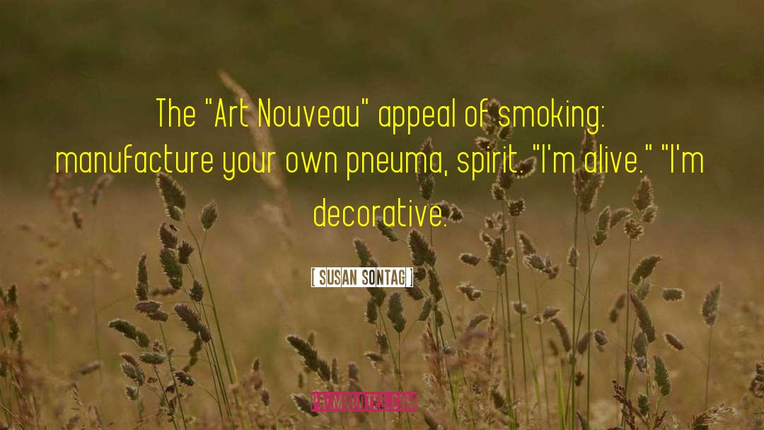 Nouveau quotes by Susan Sontag