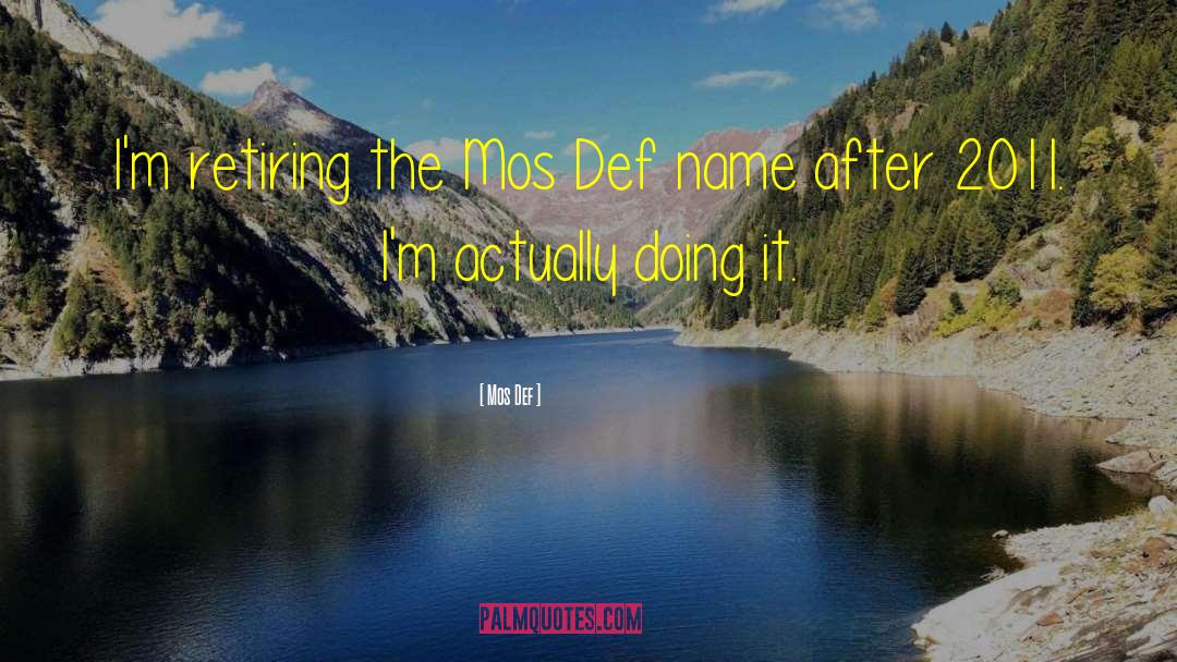 Nov 2011 quotes by Mos Def