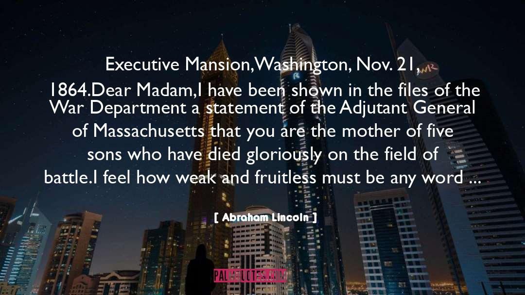 Nov 4th 2019 quotes by Abraham Lincoln