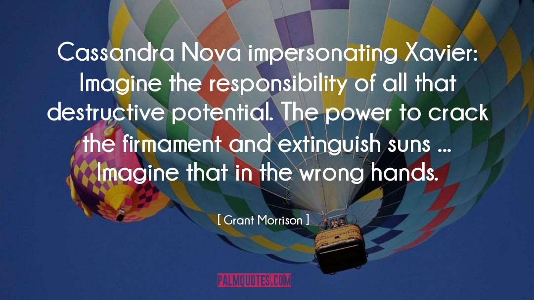 Nova Scotia quotes by Grant Morrison