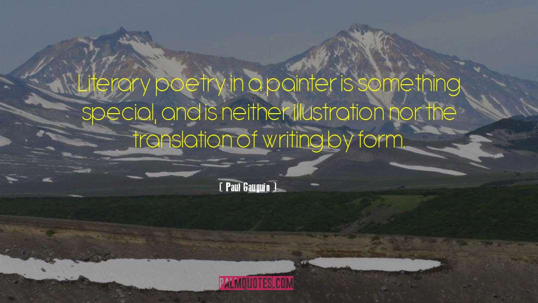 Novel Translation quotes by Paul Gauguin