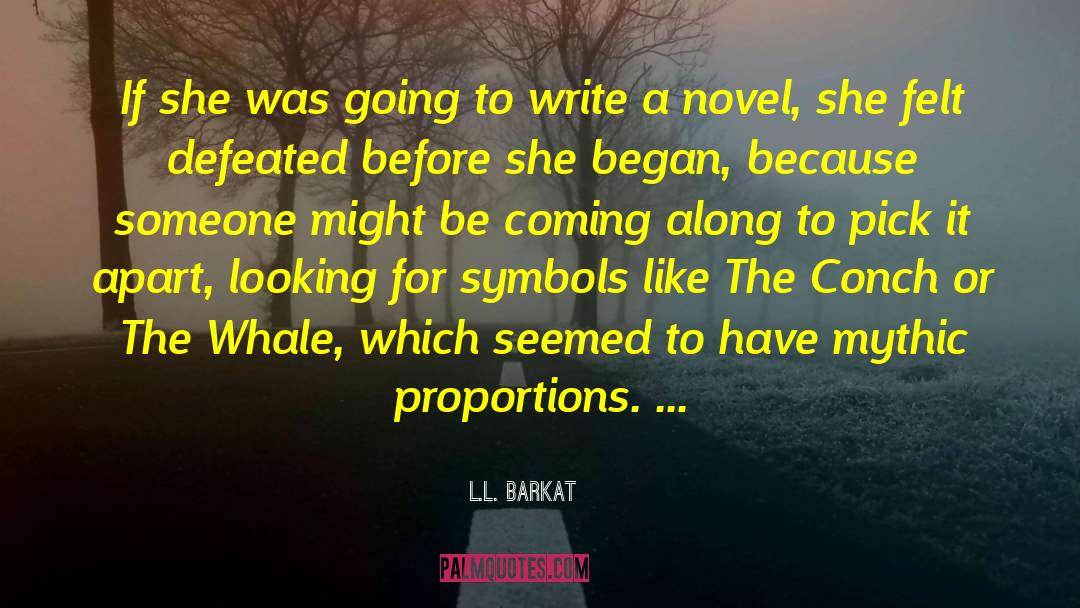 Novel Writing quotes by L.L. Barkat