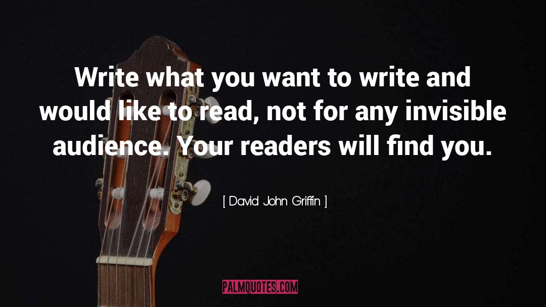 Novel Writing quotes by David John Griffin