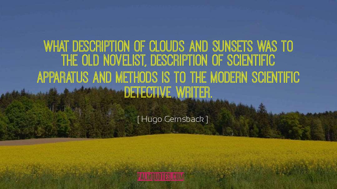 Novelist quotes by Hugo Gernsback