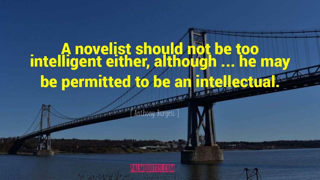 Novelist quotes by Anthony Burgess