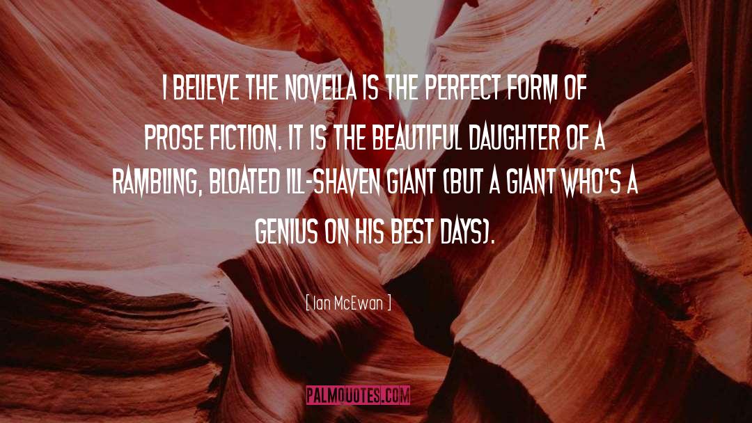 Novella quotes by Ian McEwan