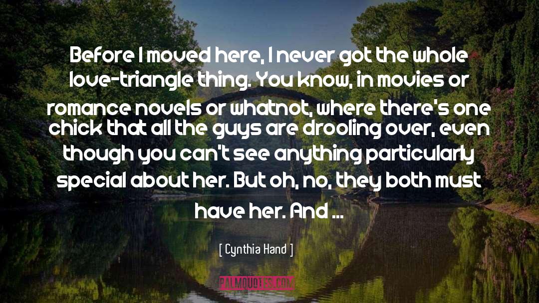 Novels quotes by Cynthia Hand