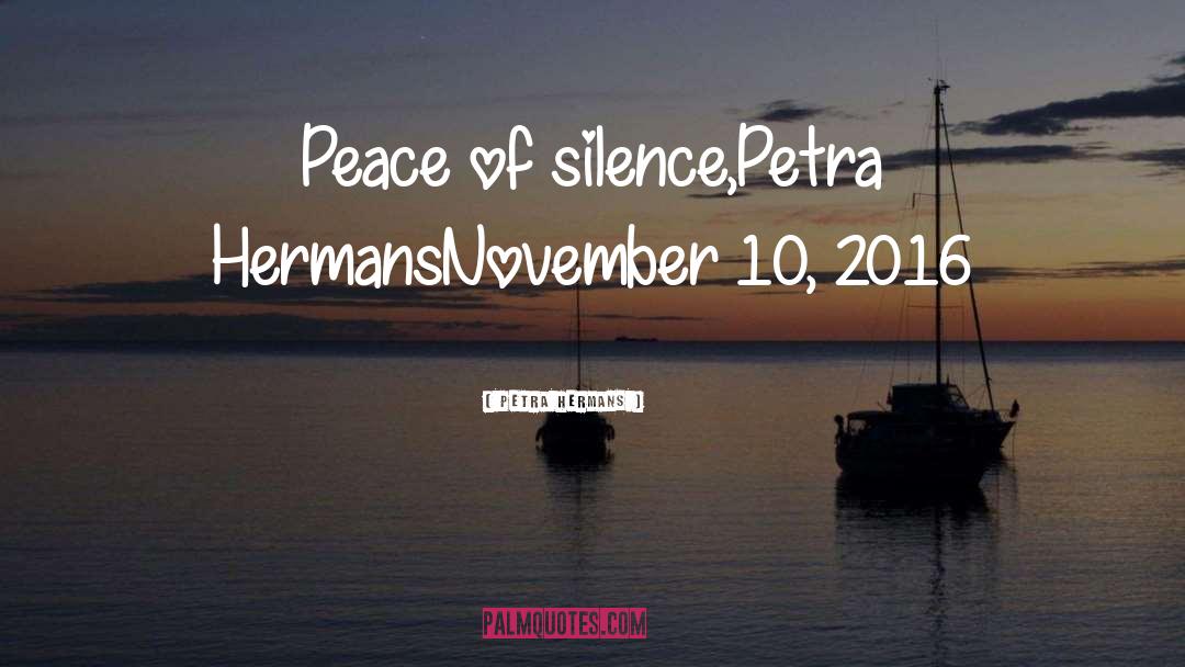 November 1997 quotes by Petra Hermans