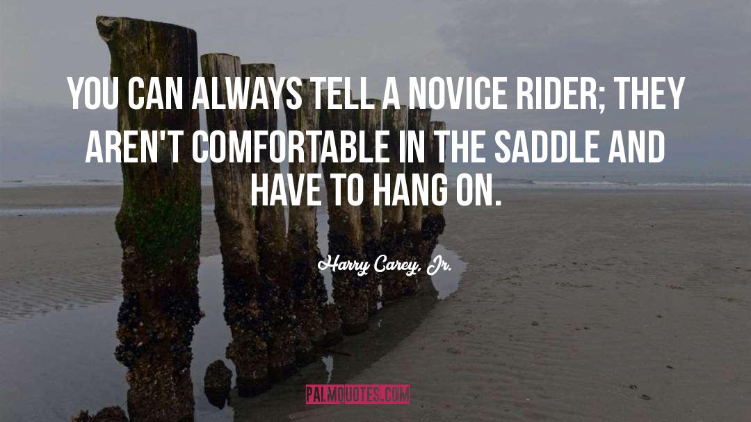 Novice quotes by Harry Carey, Jr.