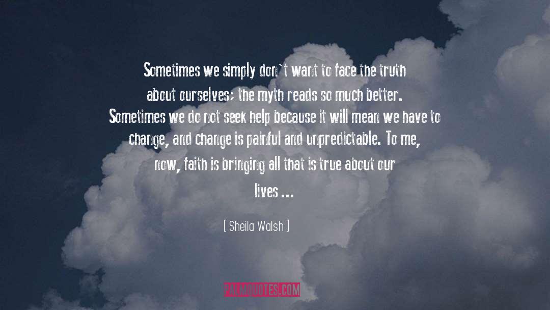 Now Faith quotes by Sheila Walsh