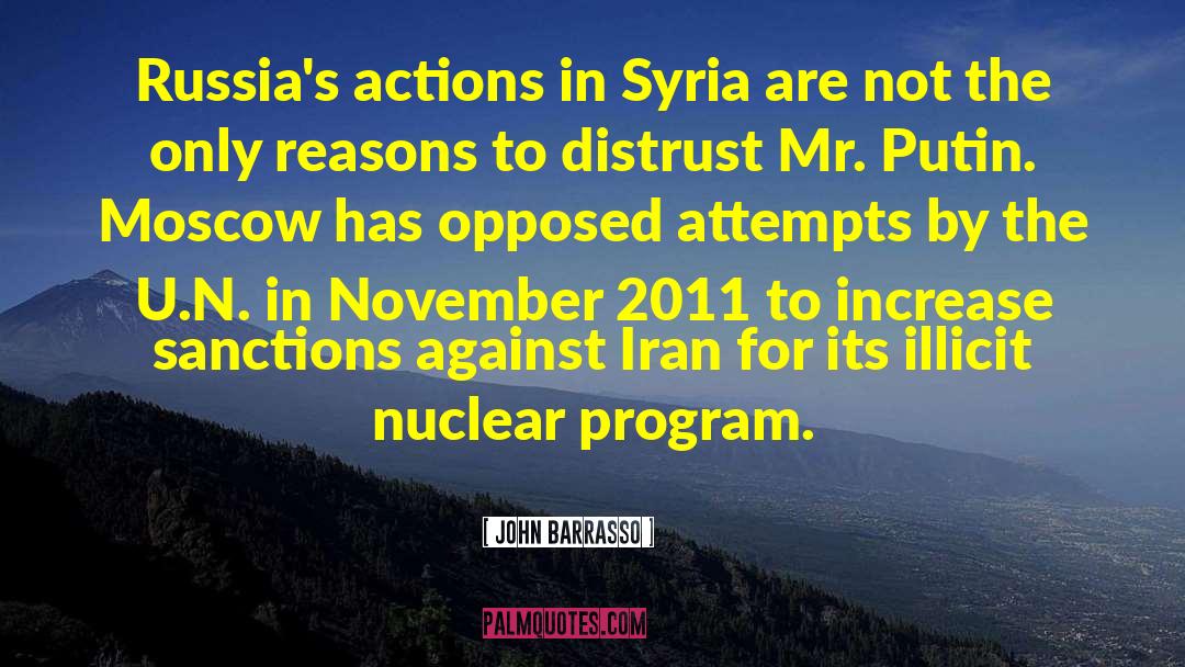 Now In November quotes by John Barrasso