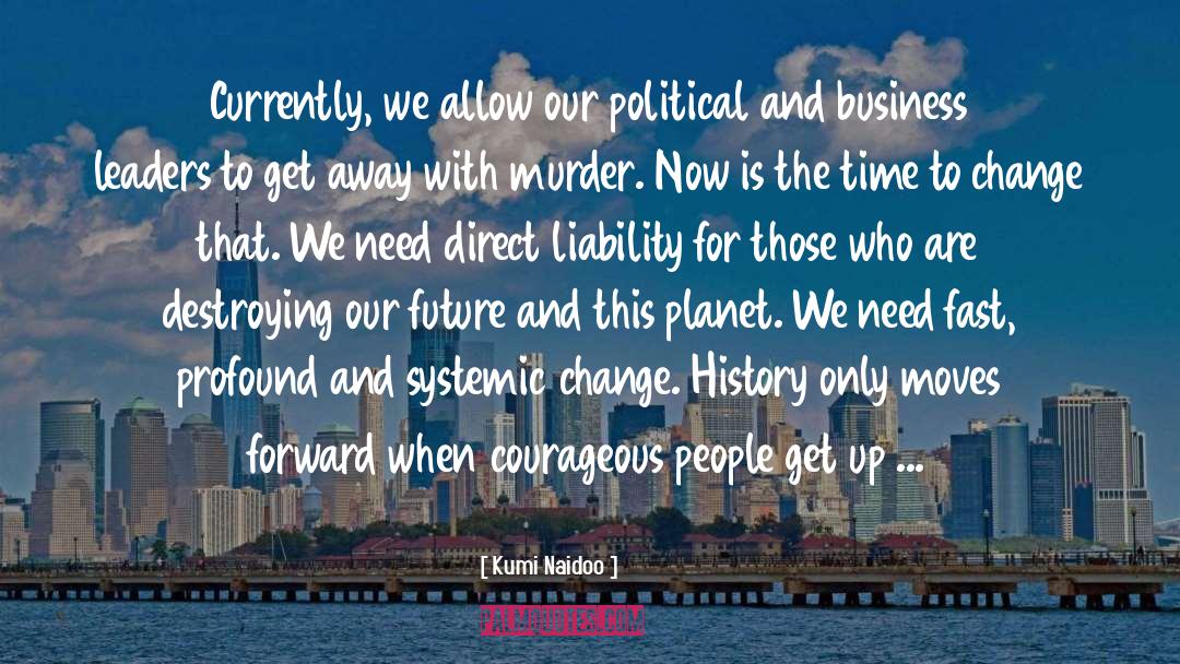 Now Is The Time quotes by Kumi Naidoo