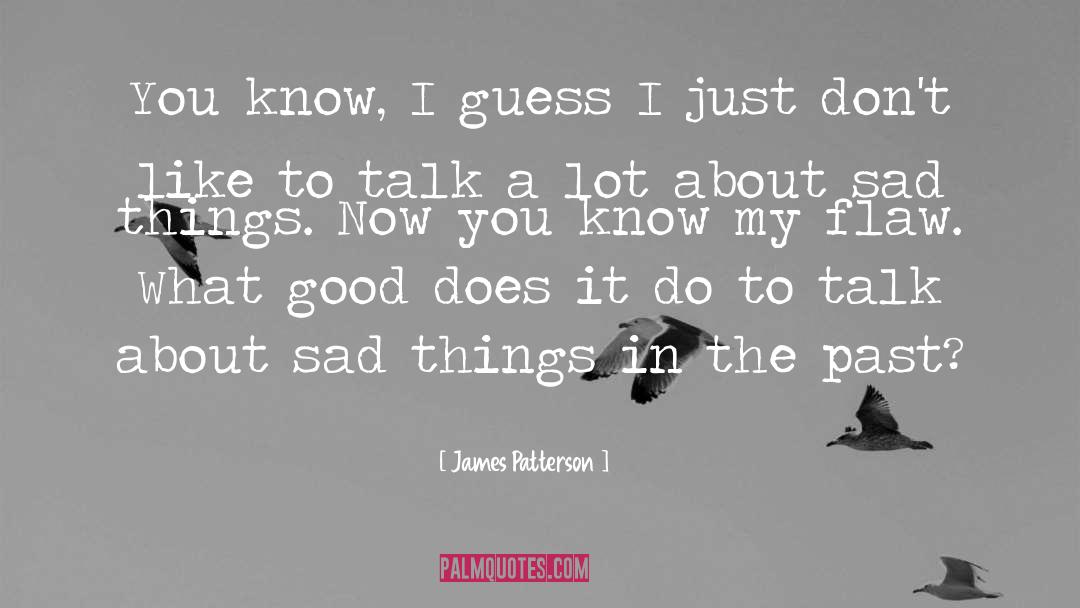Now You Know quotes by James Patterson