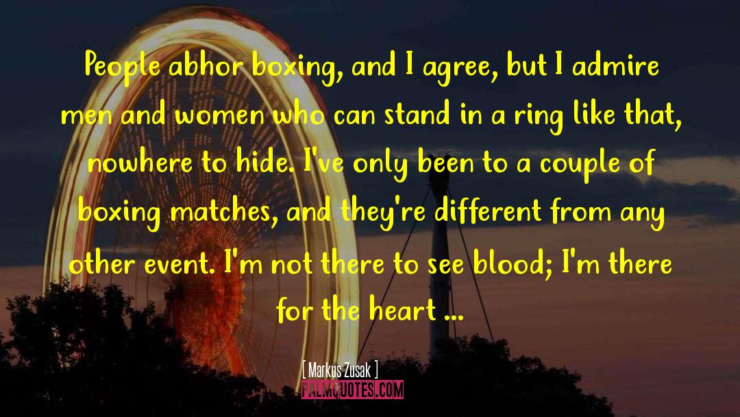 Nowhere To Hide quotes by Markus Zusak